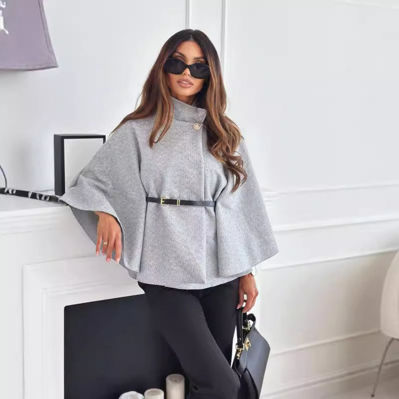 Poncho Ceinturé Chic