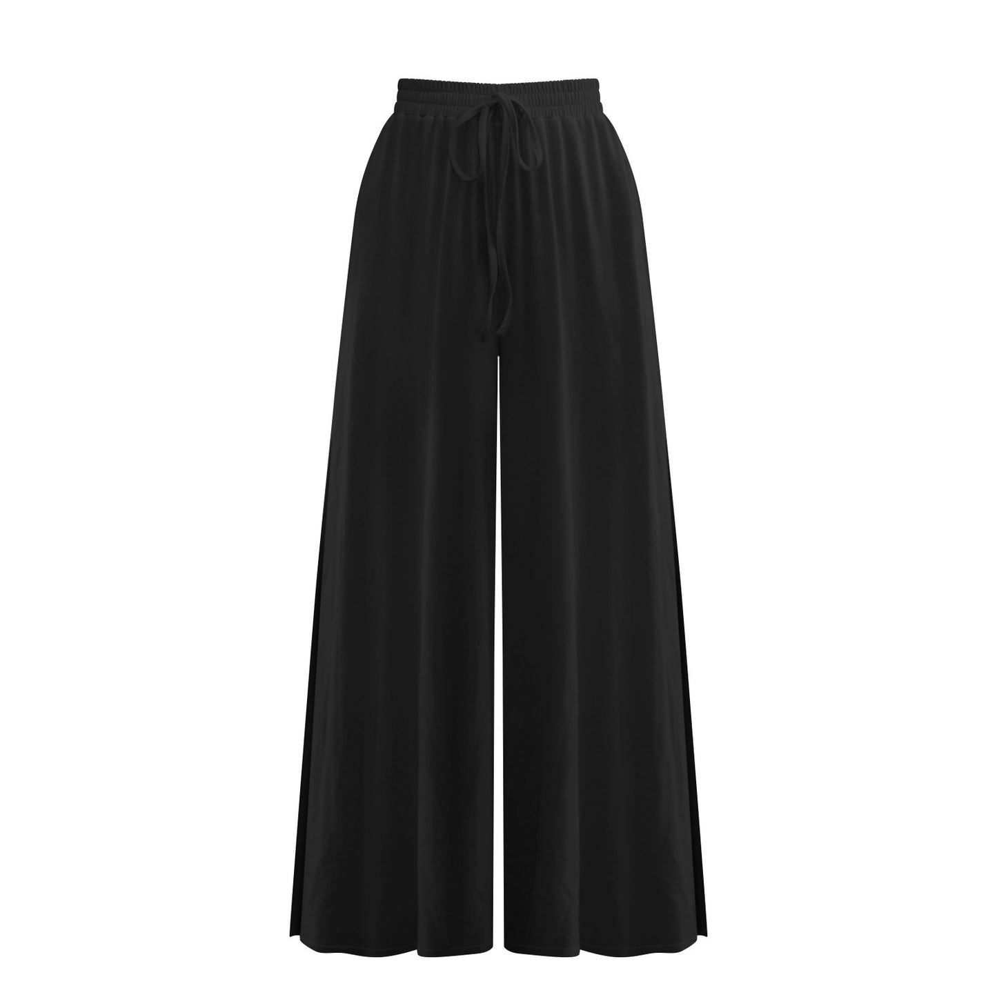 Pantalon Large Femme avec Fente – Confort & Style