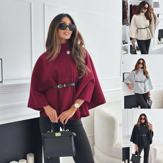 Poncho Ceinturé Chic