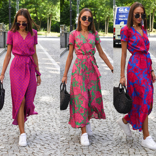 Robe de Plage Imprimée – Fraîcheur & Élégance pour vos Jours d’Été